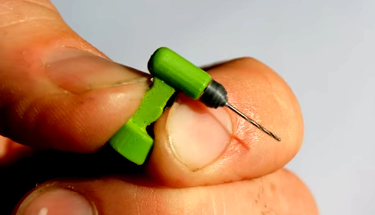 The world's smallest 3D printed cordless drill, not by OSE.