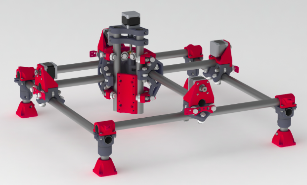 Decent design for a basic mill, but not highly scalable for heavy duty applications. Not open source.