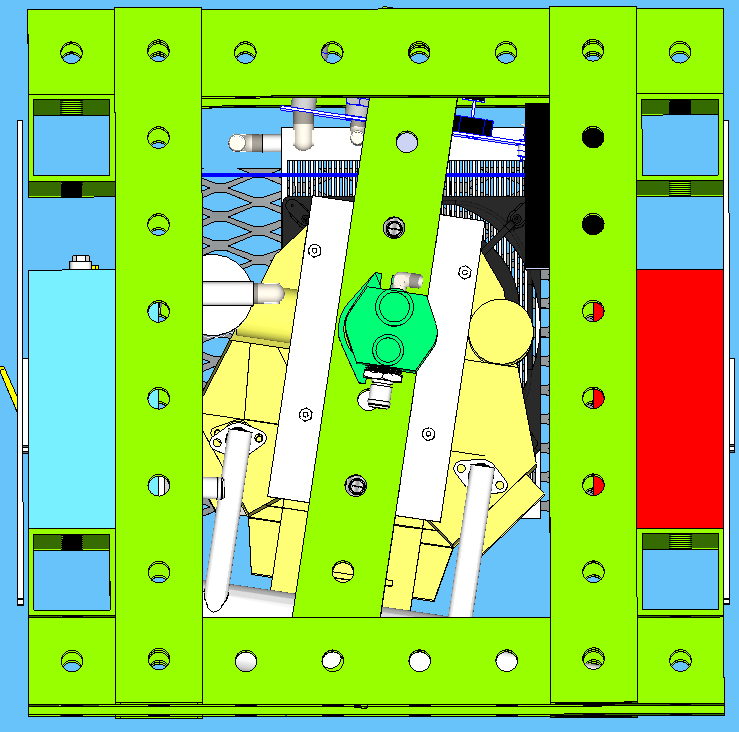 Structural Frame Power Cube Vertical - Bottom view