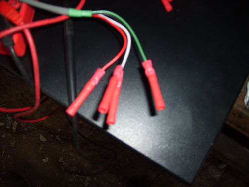 These connectors are crimped so they make a neater and easier linear wire connection.