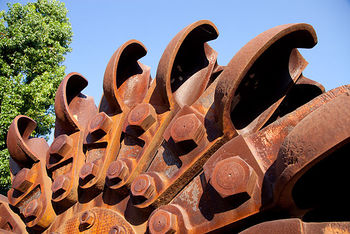 Individual paddles, seen in: Nevada City Downtown Historic District