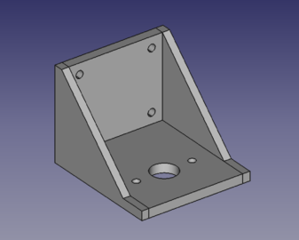 STL 6 PULLER MOTOR BRKT - size:48kb - FreeCAD -File:FCSTD 6 PULLER MOTOR BRKT.fcstd. STL (75kb)- File:STL 6 PULLER MOTOR BRKT.stl