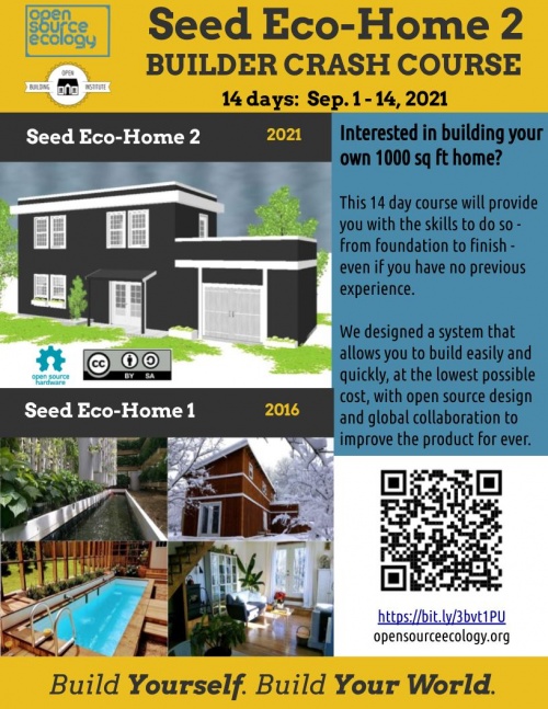 Seed Eco-Home Builder Crash Course