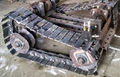 Tracks for the microtractor.