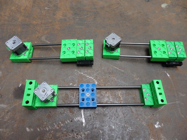 These are the required additional parts to transition from the 3D printer to the circuit board mill