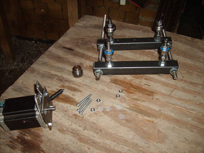 Finished motor assembly and carriage.JPG