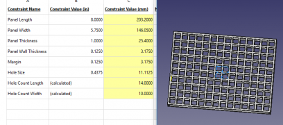 Universal Power Panel Generator - FreeCAD File: File:UniversalPowerPanelGenerator.FCStd