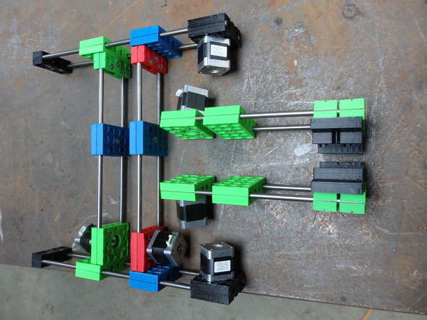 The complete set of axes for the D3D circuit mill