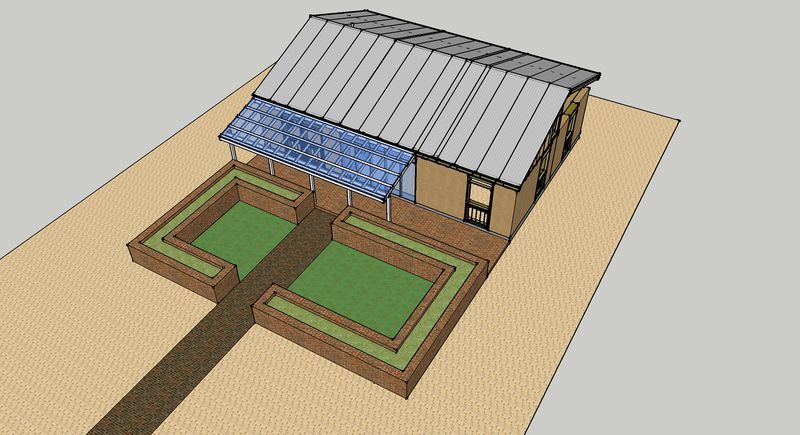 File:Courtyard enclosed by raised planters.jpg